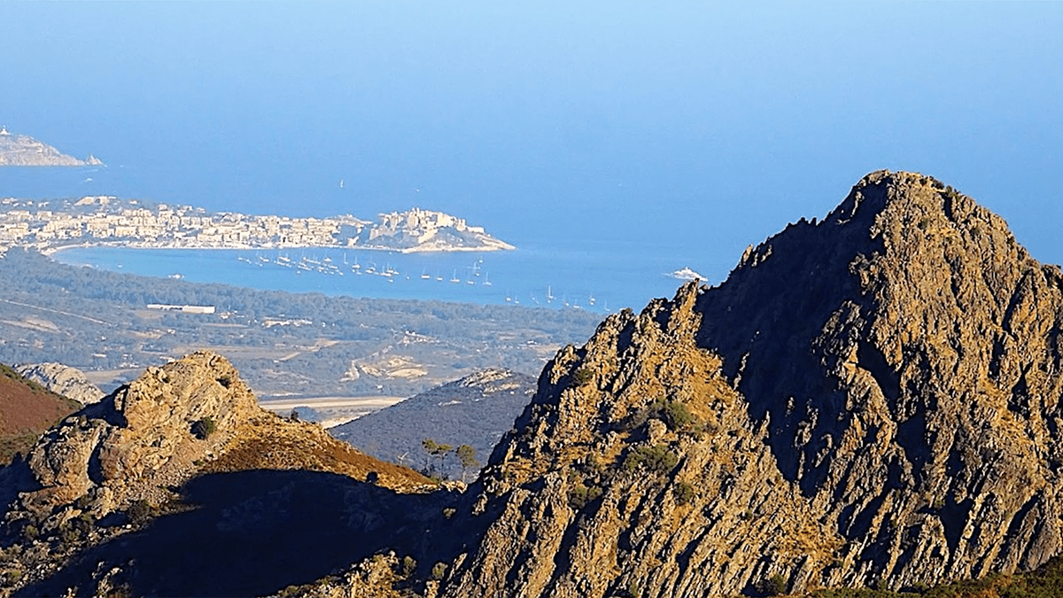 A view from the GR20 trail in Corsica. Marianne C. Bohr will share her book about her trek at he Kimball Junction Branch of the Summit County Library.